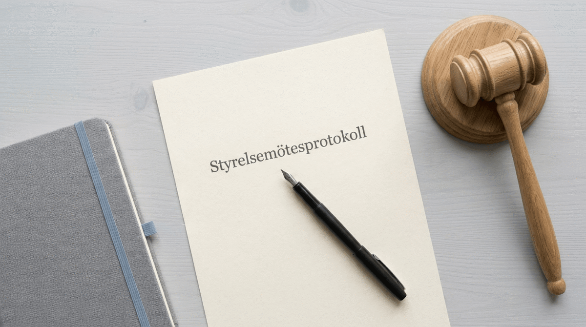 Protokoll BRF styrelse: komplett guide